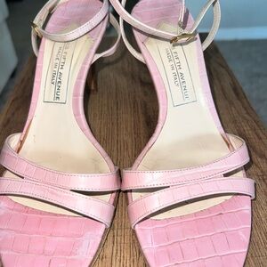 Saks fifth Ave baby pink heels